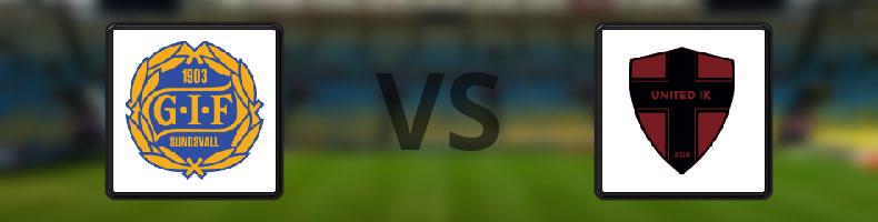 GIF Sundsvall - Nordic United odds, speltips, resultat i Superettan
