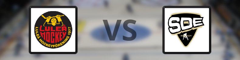 Luleå HF - SDE HF odds, speltips, resultat i SDHL
