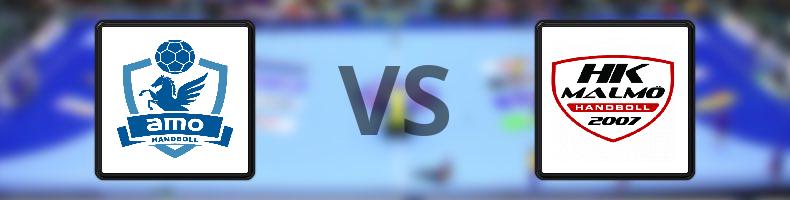 Amo HK - Malmö odds, speltips, resultat i Handbollsligan herrar