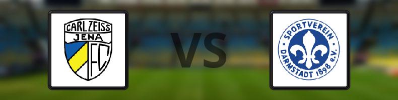 Carl Zeiss Jena - SV Darmstadt 98 odds, speltips, resultat i Tyska cupen