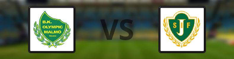 BK Olympic - Jönköpings Södra odds, speltips, resultat i Division 1