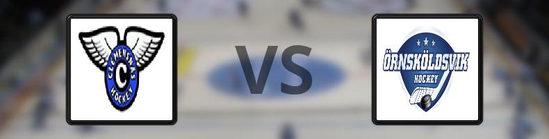 Clemensnäs HC - Örnsköldsviks SK odds, speltips, resultat i HockeyEttan
