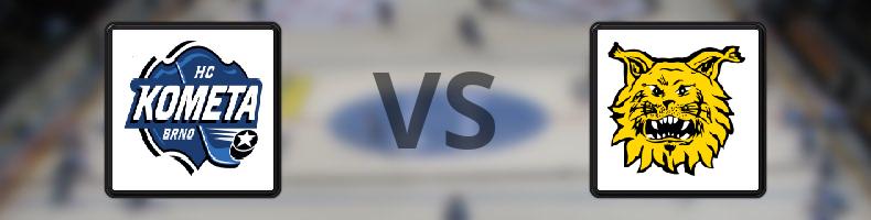 Kometa Brno - Ilves odds, speltips, resultat i CHL