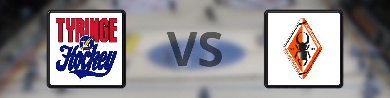 Tyringe SoSS - Karlskrona HK odds, speltips, resultat i HockeyEttan