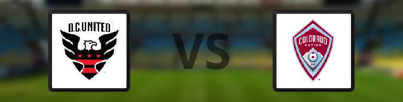D.C. United - Colorado Rapids odds, speltips, resultat i MLS