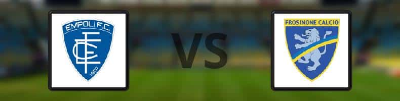 Empoli - Frosinone odds, speltips, resultat i Serie A