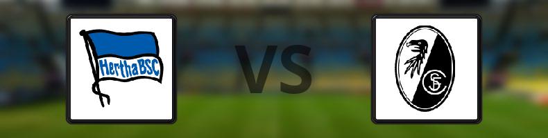 Hertha Berlin - Freiburg odds, speltips, resultat i Tyska cupen