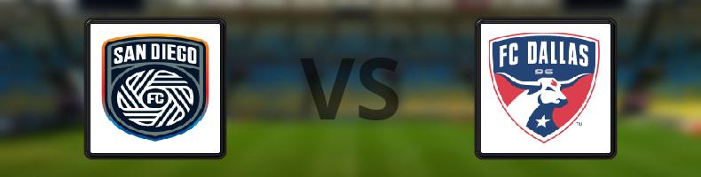 San Diego FC - FC Dallas odds, speltips, resultat i MLS