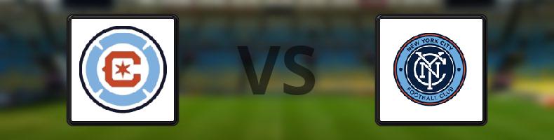 Chicago Fire - New York City FC odds, speltips, resultat i MLS