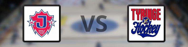 Järfälla HC - Tyringe SoSS odds, speltips, resultat i HockeyEttan