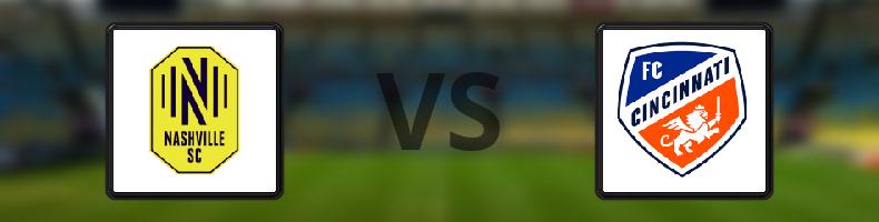Nashville - FC Cincinnati odds, speltips, resultat i MLS