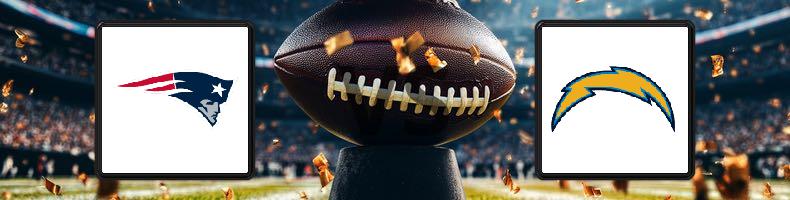 New England Patriots - Los Angeles Chargers odds, speltips, resultat i NFL