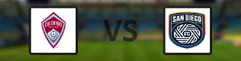 Colorado Rapids - San Diego FC odds, speltips, resultat i MLS