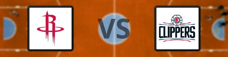 Houston Rockets - Los Angeles Clippers odds, speltips, resultat i NBA