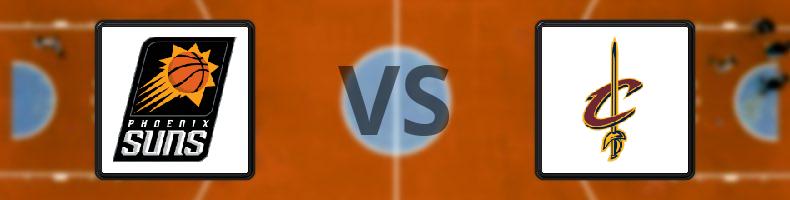 Phoenix Suns - Cleveland Cavaliers odds, speltips, resultat i NBA