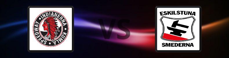 Indianerna - Eskilstuna Smederna odds, speltips, resultat i Elitserien Speedway