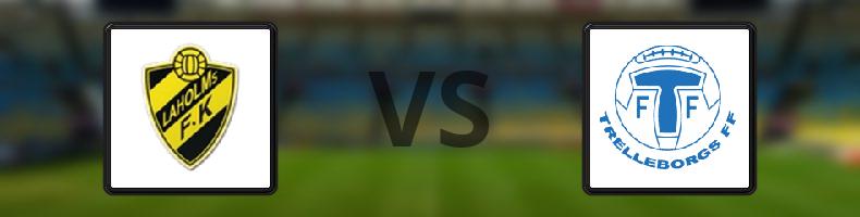 Laholms FK - Trelleborgs FF odds, speltips, resultat i Division 1