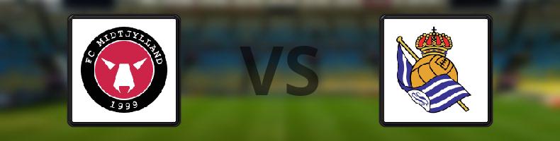 Midtjylland - Real Sociedad odds, speltips, resultat i Europa League
