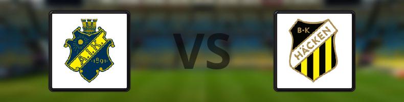 AIK - BK Häcken odds, speltips, resultat i Svenska Cupen