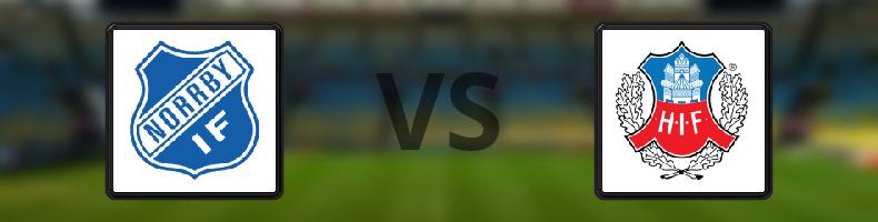 Norrby IF - Helsingborgs IF odds, speltips, resultat i Superettan