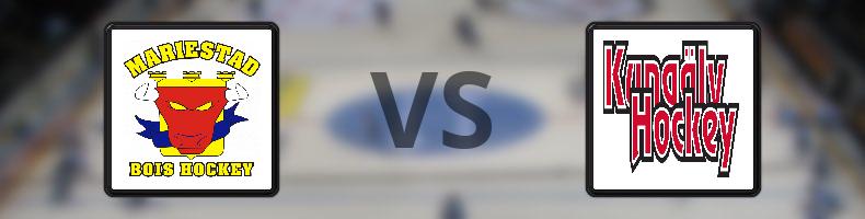 Mariestad - Kungälvs IK odds, speltips, resultat i HockeyEttan