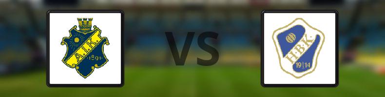 AIK - Halmstads BK odds, speltips, resultat i Allsvenskan