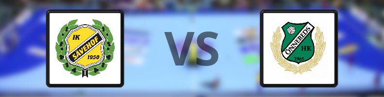 Sävehof - Önnereds HK odds, speltips, resultat i Handbollsligan herrar