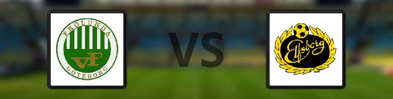 Västra Frölunda IF - Elfsborg odds, speltips, resultat i Svenska Cupen