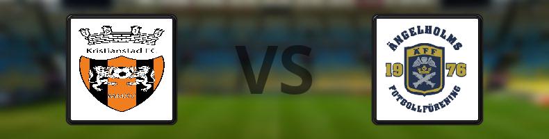 Kristianstads FF - Ängelholms FF odds, speltips, resultat i Division 1