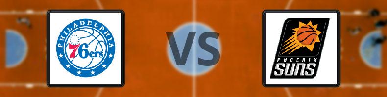 Philadelphia 76ers - Phoenix Suns odds, speltips, resultat i NBA