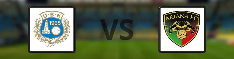 Utsiktens BK - Ariana FC odds, speltips, resultat i Division 1