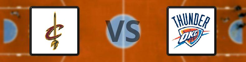 Cleveland Cavaliers - Oklahoma City Thunder odds, speltips, resultat i NBA