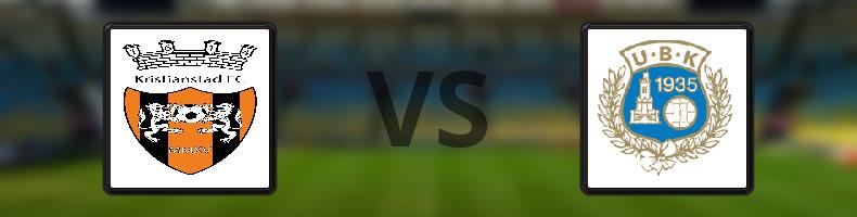 Kristianstads FF - Utsiktens BK odds, speltips, resultat i Division 1