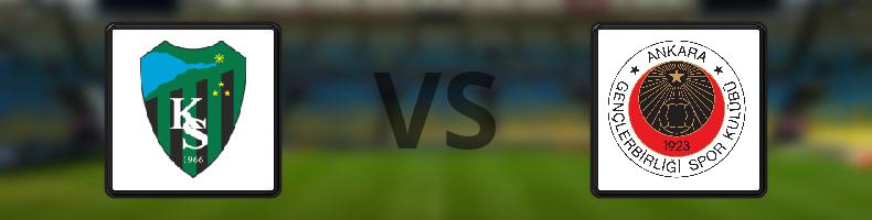 Kocaelispor - Gençlerbirligi odds, speltips, resultat i Süper Lig