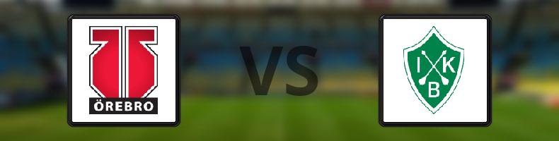 Örebro - Brage odds, speltips, resultat i Superettan