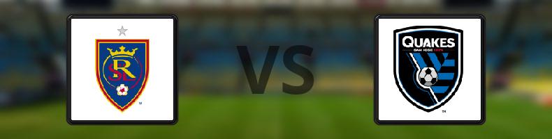Real Salt Lake - San Jose Earthquakes odds, speltips, resultat i MLS