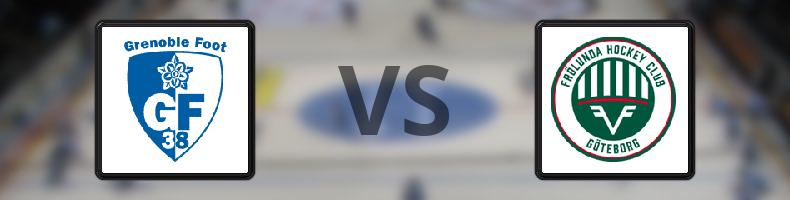 Grenoble - Frölunda odds, speltips, resultat i CHL