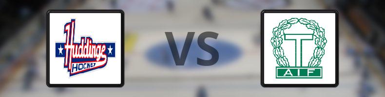 Huddinge - Tingsryd odds, speltips, resultat i HockeyEttan