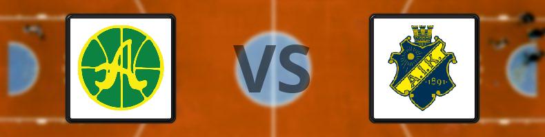 Alvik BBK - AIK Basket Dam odds, speltips, resultat i Basketligan damer