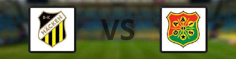 BK Häcken - GAIS odds, speltips, resultat i Allsvenskan