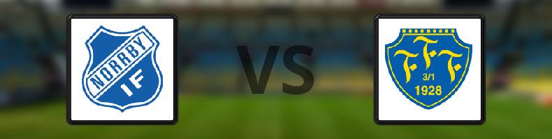 Norrby IF - Falkenbergs FF odds, speltips, resultat i Superettan