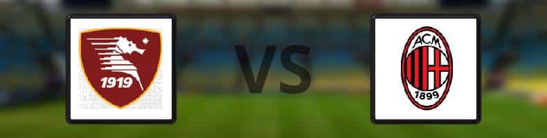 Salernitana - Milan odds, speltips, resultat i Serie A