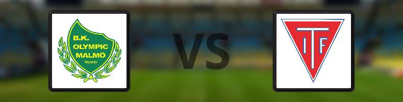 BK Olympic - Tvååkers IF odds, speltips, resultat i Division 1