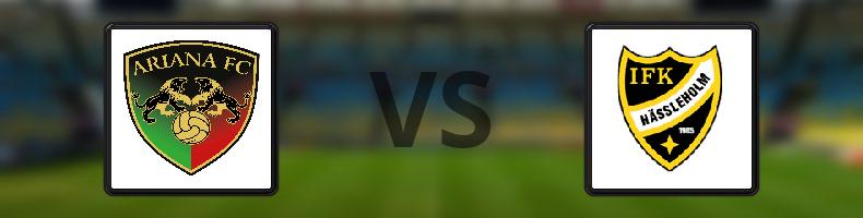 Ariana FC - Hässleholms IF odds, speltips, resultat i Division 1
