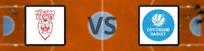 Högsbo Basket - KFUM Östersund Basket odds, speltips, resultat i Basketligan damer