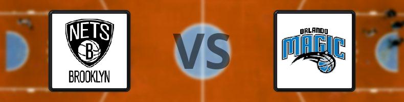 Brooklyn Nets - Orlando Magic odds, speltips, resultat i NBA
