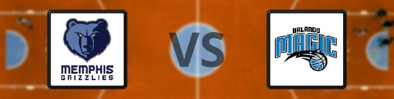 Memphis Grizzlies - Orlando Magic odds, speltips, resultat i NBA