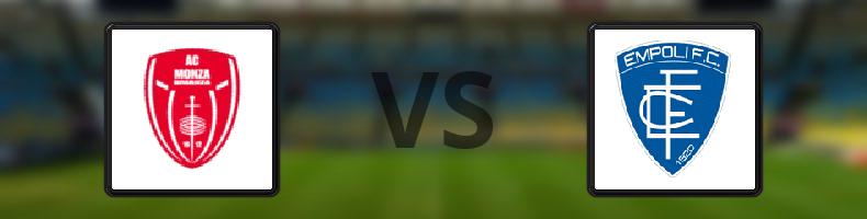 Monza - Empoli odds, speltips, resultat i Serie A