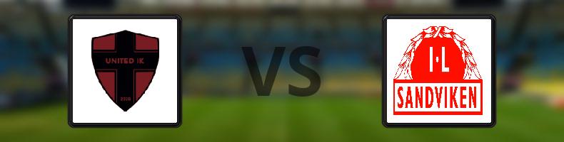 Nordic United - Sandvikens IF odds, speltips, resultat i Superettan