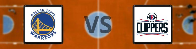 Golden State Warriors - Los Angeles Clippers odds, speltips, resultat i NBA